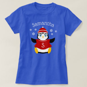 Personalisierter Pinguin-T - Shirt