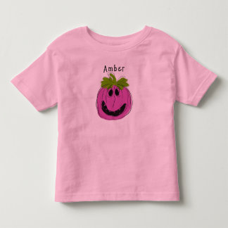 Personalisierter Pink-Kleinkind Halloween-T - Shir Kleinkind T-shirt