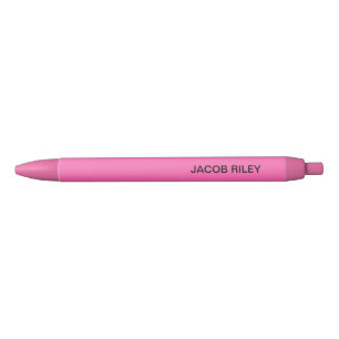Personalisierter Pink-Schulpfen Kugelschreiber