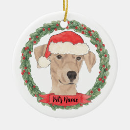 Personalisierter Pinscher Keramik Ornament