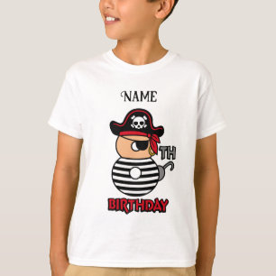 Personalisierter Pirate 8. T - Shirt