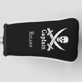Personalisierter Pirate Captain Golf Head Cover Headcover