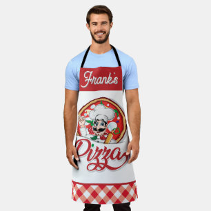 Personalisierter Pizza Koch Schürze