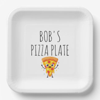Personalisierter Pizzateller Pappteller