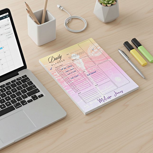 Personalisierter Planer für den Gradientengraben Notizblock (Von Creator hochgeladen)