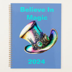 Personalisierter Planer "Glaube an Magie" 2024