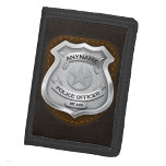 Personalisierter Polizeibeamter Sheriff Polizist N Trifold Geldbörse<br><div class="desc">Personalisierter NAME Polizeibeamter Sheriff Polizist Abzeichen Design mit texturiertem Hintergrund. - Passen Sie Ihren Namen oder Ihren benutzerdefinierten Text an! Filme Highway Patrolman</div>