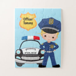 Personalisierter Polizeibeamter und Patrouillenkin