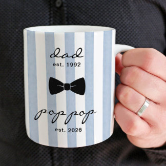 Personalisierter Pop Pop Opa Tassengeschenk Kaffeetasse