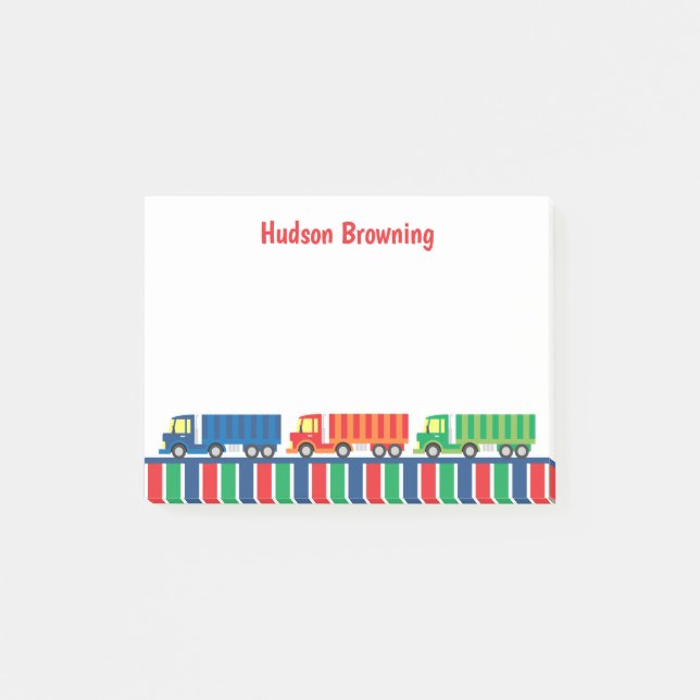 Personalisierter Post-it-Notepad für den Sammelver Post-it Klebezettel (Vorderseite)