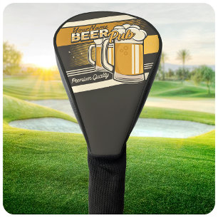 Personalisierter Premium Cold Beer Tasse Pub Bar Golf Headcover