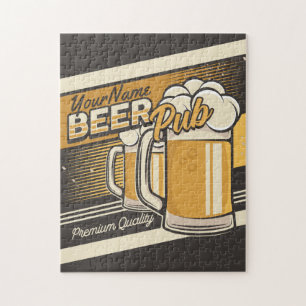 Personalisierter Premium-Kaltbier-Mug Pub Bar