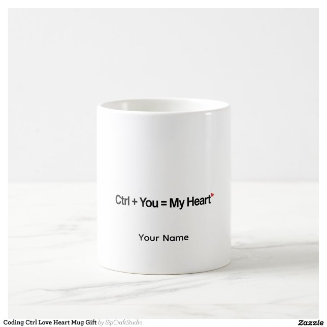 Personalisierter Programmierer-Geschenk-Code-Ctrl- Kaffeetasse (Von Creator hochgeladen)