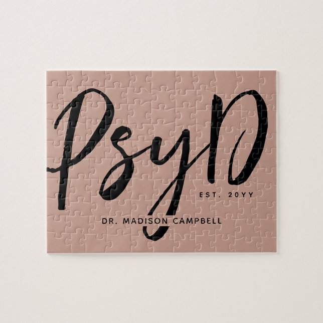 Personalisierter PsyD-Doktor der Psychologie (Horizontal)