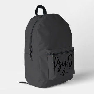 Personalisierter PsyD-Doktor der Psychologie Bedruckter Rucksack