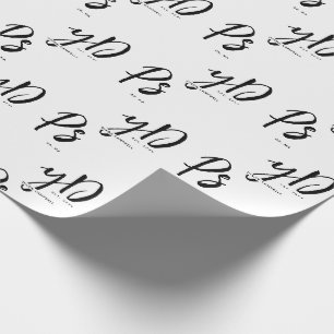 Personalisierter PsyD-Doktor der Psychologie Geschenkpapier