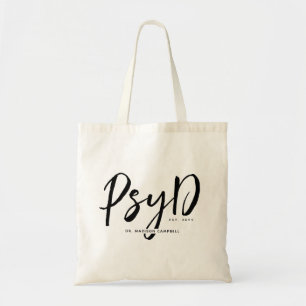 Personalisierter PsyD-Doktor der Psychologie Tragetasche