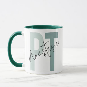 Personalisierter PT Physiotherapeut Tasse