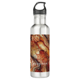 Personalisierter Pumpkin Gewürz Autumnal Alkohol T Edelstahlflasche