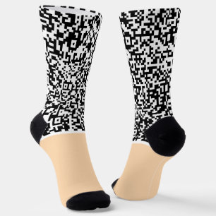 Personalisierter QR-Code Funny Sounds - Farbe Socken