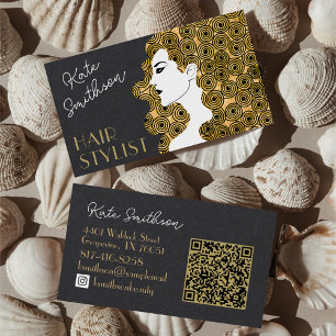 Personalisierter QR-Code und Social Media Visitenkarte
