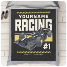 Personalisierter Racing Team Fast Race Car Treiber