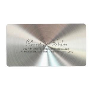 Personalisierter radialer Metallic-Look - Chrome