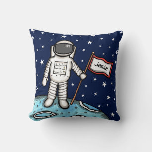 Personalisierter Raumfahrer Kosmonaut Kissen