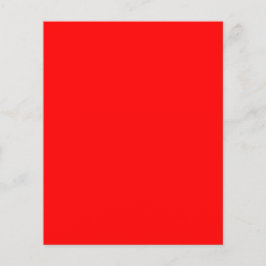 Personalisierter Red 4.5 x 5.6 Flyer für jeden Fal