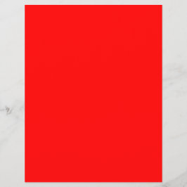 Personalisierter Red 8,5" x 11" Flyer für jeden An