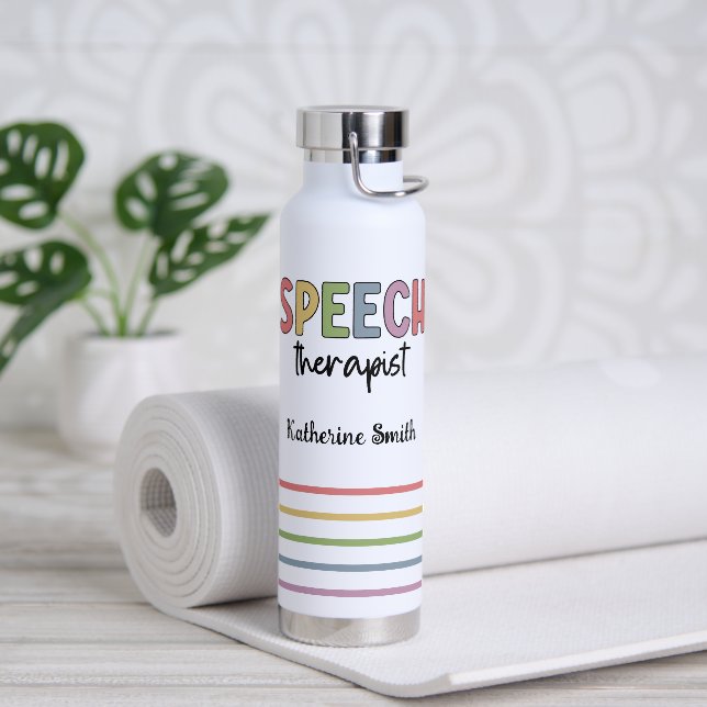 Personalisierter Reflextherapeut Trinkflasche (Yoga)