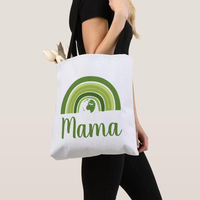 Personalisierter Regenbogen Erde Mama Tasche (Von Nahem)