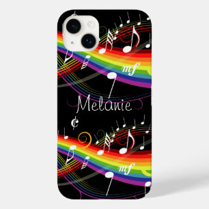 Personalisierter Regenbogen Weißer Musiknoten auf title_seo2