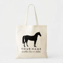 Personalisierter Reitsport Individuelle Name Tragetasche