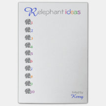 Personalisierter "RElephant" kreativer
