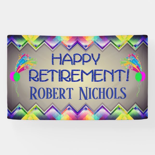 Personalisierter Rentenbanner Banner (Horizontal)