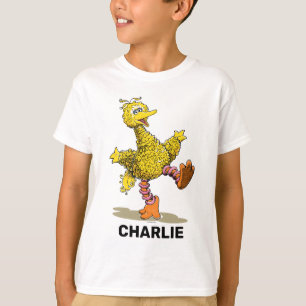 Personalisierter Retro Art Big Bird T-Shirt