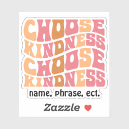 Personalisierter Retro-Aufkleber Aufkleber