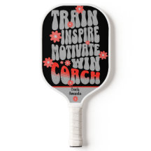 Personalisierter Retro-Blume-Power-Coach