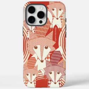 Personalisierter Retro Fox Art Red Retro iPhone 5 title_seo2