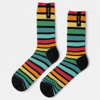 Personalisierter Retro Stripey
