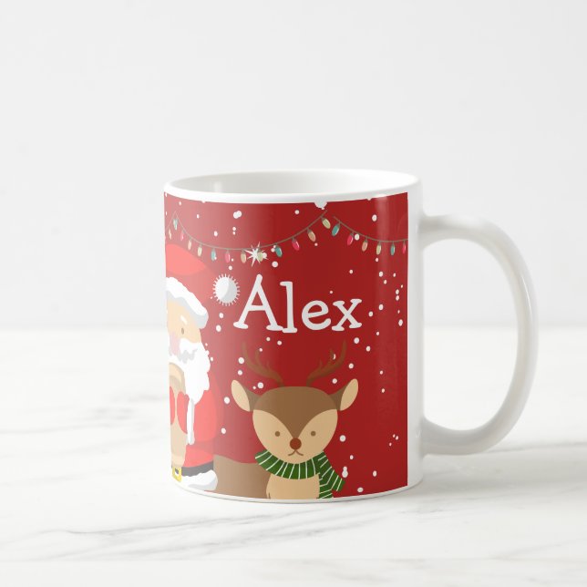 Personalisierter Retro-Trend und beliebte Weihnach Kaffeetasse (Rechts)