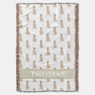 Personalisierter Rhodesian Ridgeback  Decke