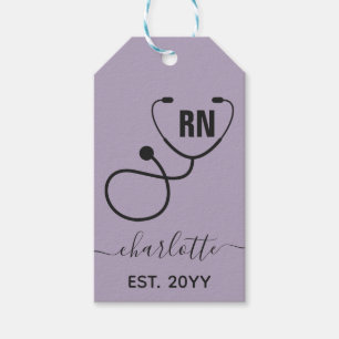 Personalisierter RN-Abschluss Geschenkanhänger