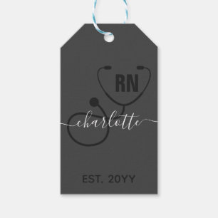 Personalisierter RN-Abschluss Geschenkanhänger