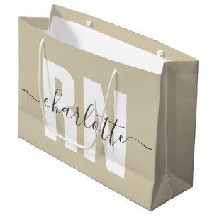 Personalisierter RN-Abschluss Große Geschenktüte