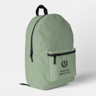 Personalisierter RN Nursing School Abschluss Elega Bedruckter Rucksack