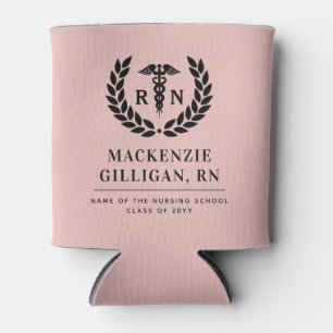 Personalisierter RN Nursing School Abschluss Elega Dosenkühler