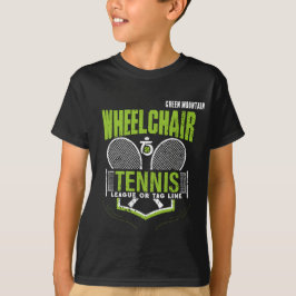 Personalisierter Rollstuhlplatz - Tennisclub - Nam T-Shirt