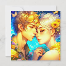 Personalisierter romantischer Anime-Veilental Vale